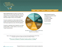 Tablet Screenshot of ehlertfinancialgroup.com